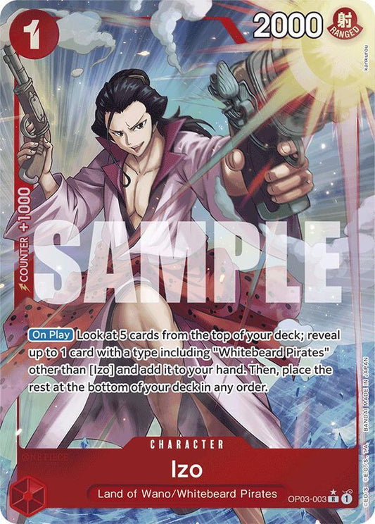 Izo (Full Art) [OP03-003] PRB01 - The Best