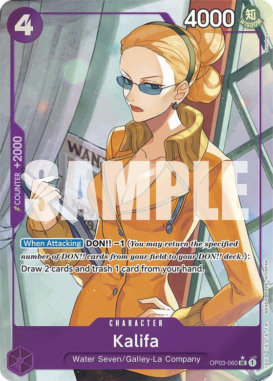 Kalifa (Full Art) [OP03-060] PRB01 - The Best