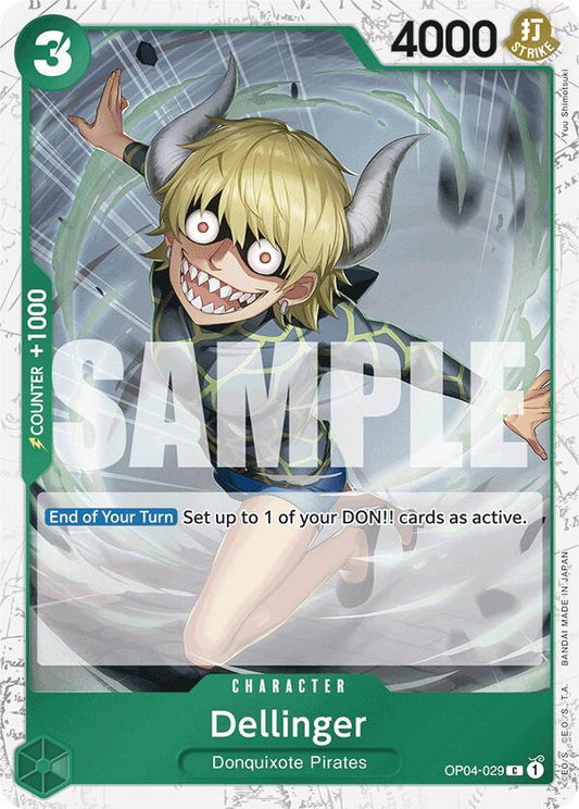 Dellinger (Jolly Roger Foil) [OP04-029] PRB01 - The Best