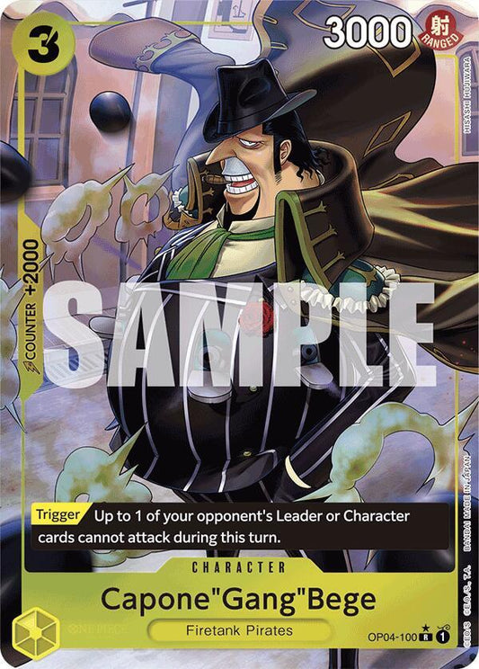 Capone"Gang"Bege (Full Art) [OP04-100] PRB01 - The Best