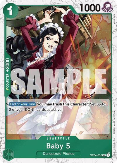Baby 5 (Jolly Roger Foil) [OP04-032] PRB01 - The Best