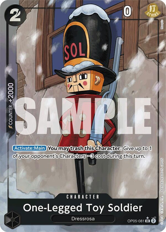 One-Legged Toy Soldier (Full Art) [OP05-081] PRB01 - The Best