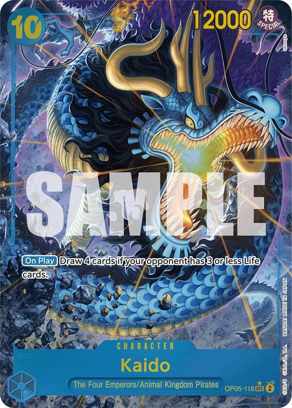 Kaido (Parallel Alternate Art) [OP05-118] PRB01 - The Best
