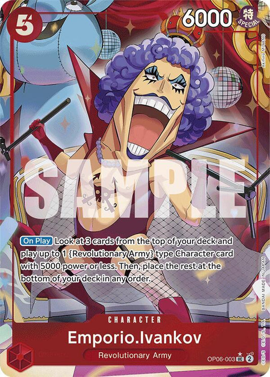 Emporio.Ivankov (Full Art) [OP06-003] PRB01 - The Best