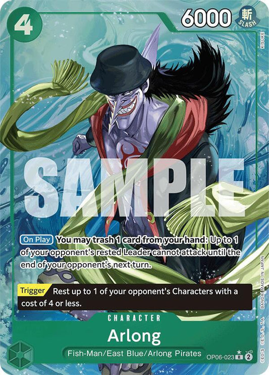 Arlong (Parallel Alternate Art) [OP06-023] PRB01 - The Best