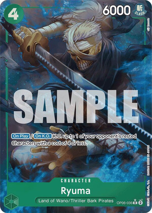 Ryuma (Full Art) [OP06-036] PRB01 - The Best