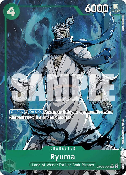 Ryuma (Parallel Alternate Art) [OP06-036] PRB01 - The Best