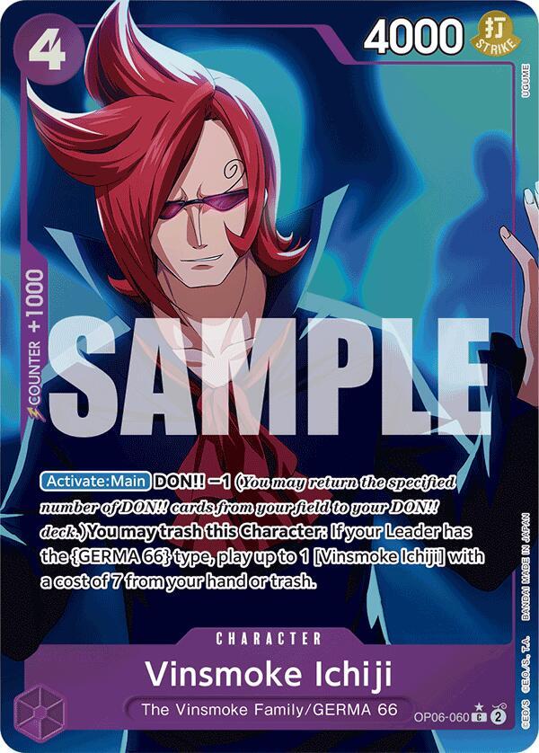 Vinsmoke Ichiji (Full Art) [OP06-060] PRB01 - The Best