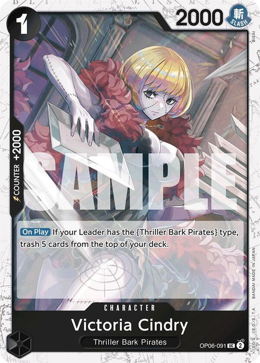 Victoria Cindry (Jolly Roger Foil) [OP06-091] PRB01 - The Best