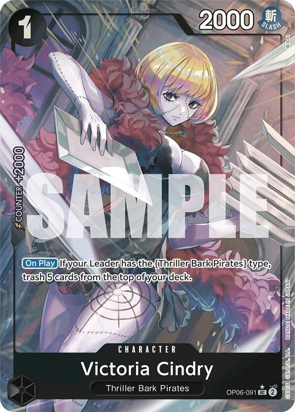 Victoria Cindry (Full Art) [OP06-091] PRB01 - The Best