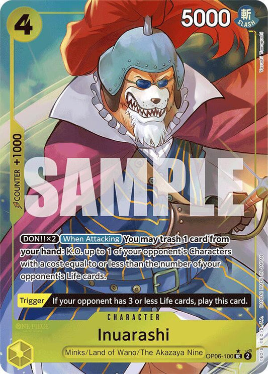 Inuarashi (Full Art) [OP06-100] PRB01 - The Best