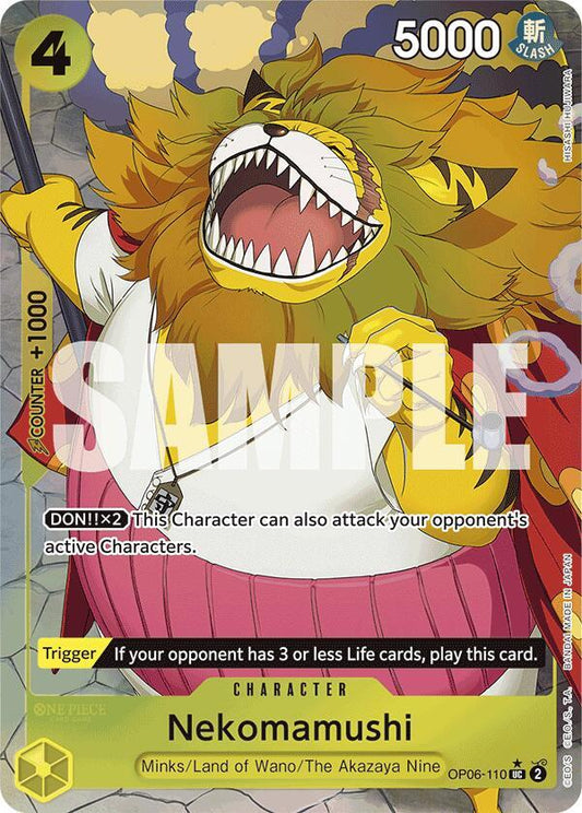 Nekomamushi (Full Art) [OP06-110] PRB01 - The Best