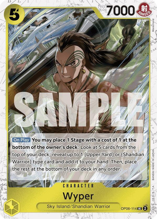 Wyper (Jolly Roger Foil) [OP06-114] PRB01 - The Best