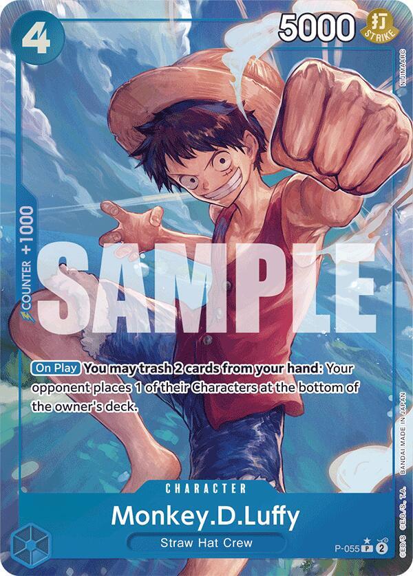 Monkey.D.Luffy (Full Art) [P-055] PRB01 - The Best