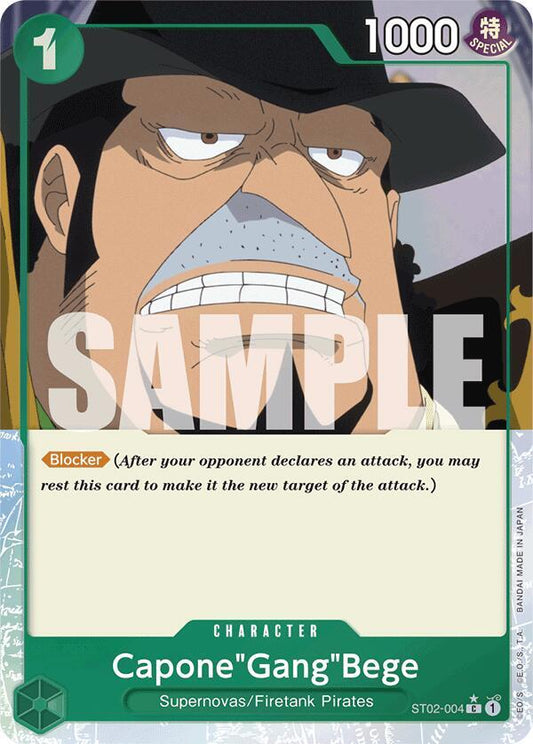 Capone"Gang"Bege (Full Art) [ST02-004] PRB01 - The Best