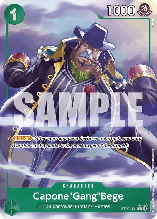 Capone"Gang"Bege (Parallel Alternate Art) [ST02-004] PRB01 - The Best
