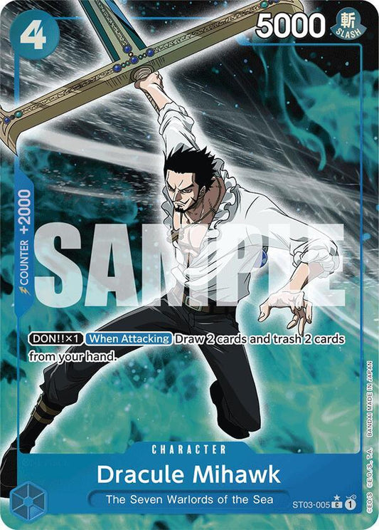 Dracule Mihawk (Full Art) [ST03-005] PRB01 - The Best
