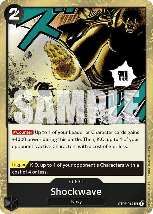 Shockwave (Jolly Roger Foil) [ST06-014] PRB01 - The Best