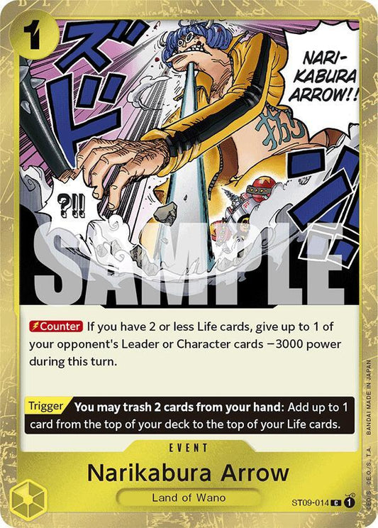 Narikabura Arrow (Jolly Roger Foil) [ST09-014] PRB01 - The Best