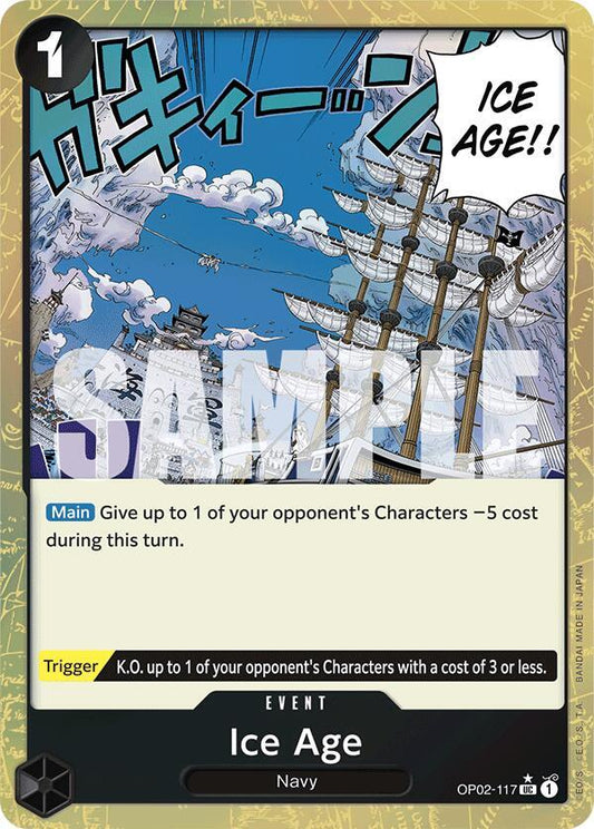 Ice Age (Textured Foil) [OP02-117] PRB01 - The Best