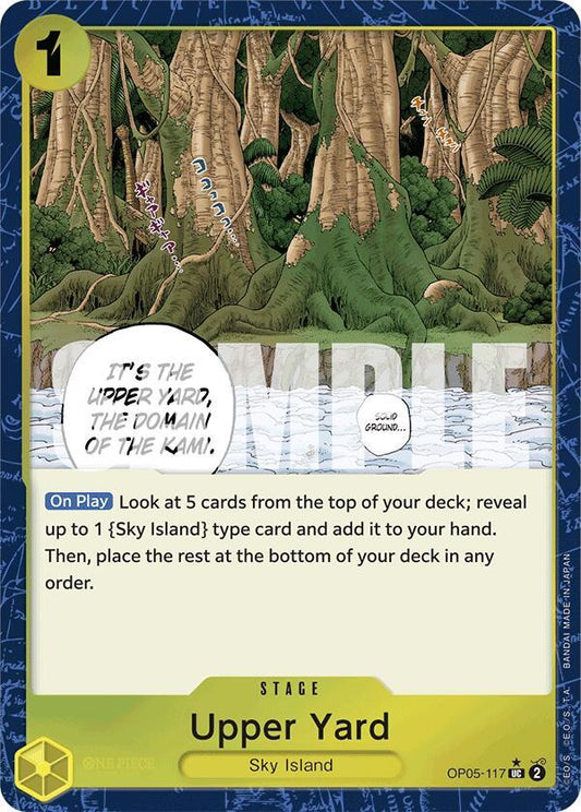 Upper Yard (Textured Foil) [OP05-117] PRB01 - The Best