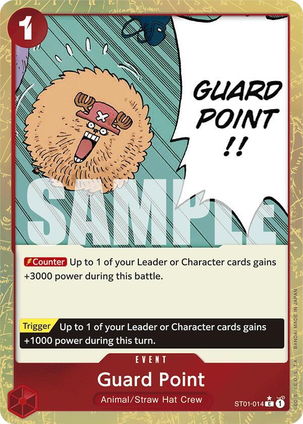 Guard Point (Textured Foil) [ST01-014] PRB01 - The Best