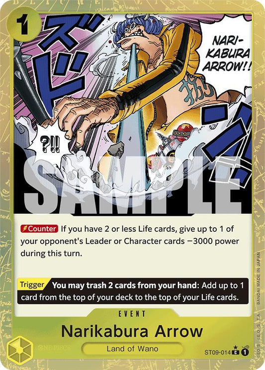 Narikabura Arrow (Textured Foil) [ST09-014] PRB01 - The Best