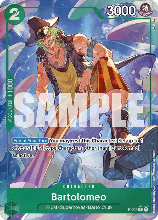 Bartolomeo (Full Art) [P-029] PRB01 - The Best