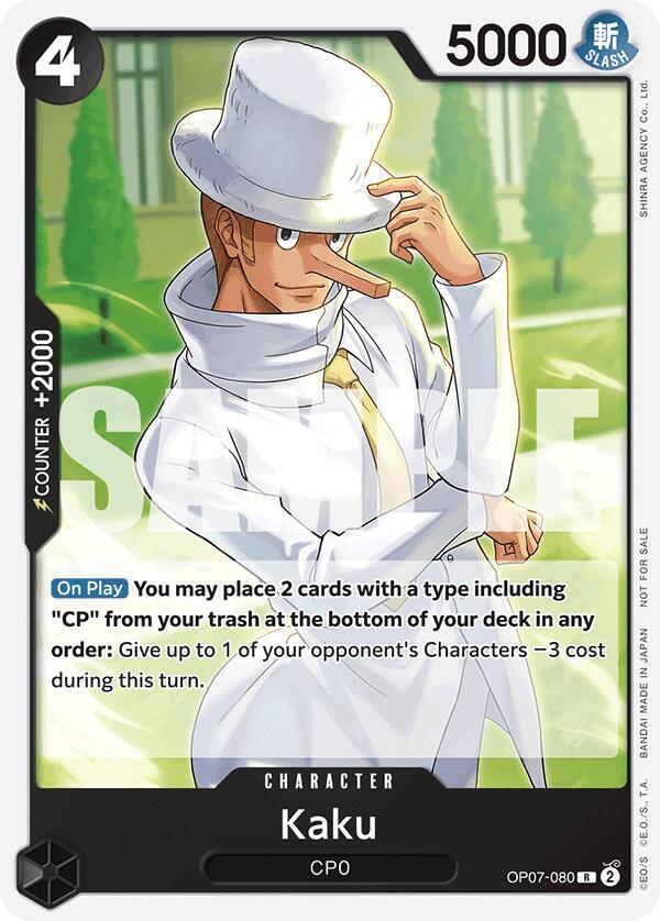 Kaku [OP07-080] Tournament Pack 2025 Vol. 1