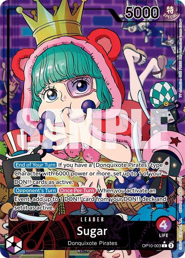 Sugar (Parallel Alternate Art) [OP10-003] OP10 - Royal Blood