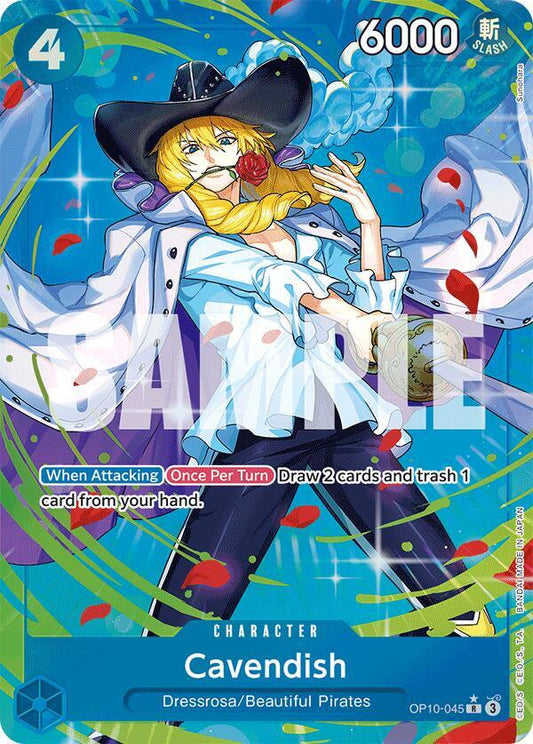 Cavendish (Parallel Alternate Art) [OP10-045] OP10 - Royal Blood