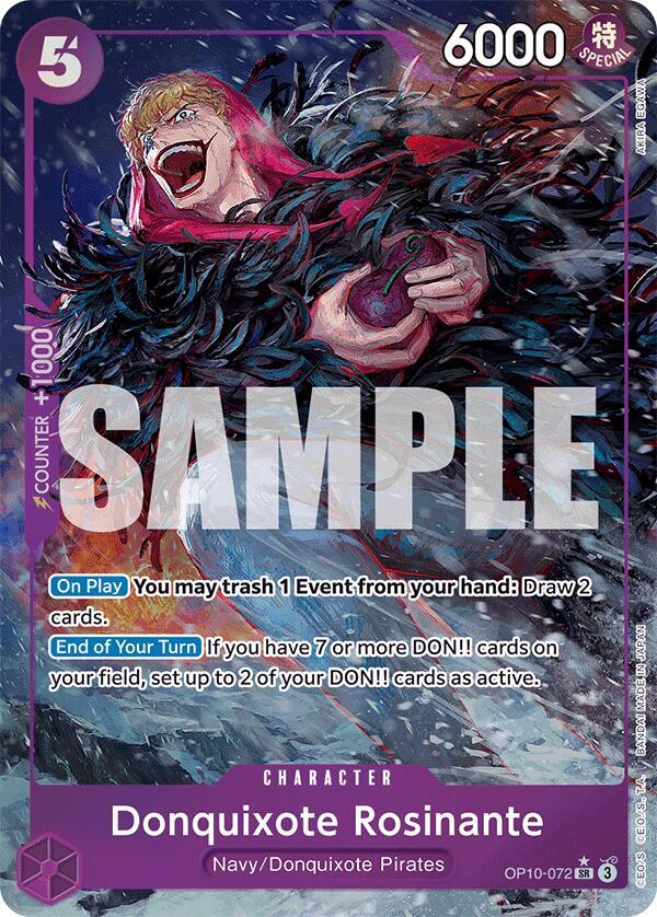 Donquixote Rosinante (Parallel Alternate Art) [OP10-072] OP10 - Royal Blood