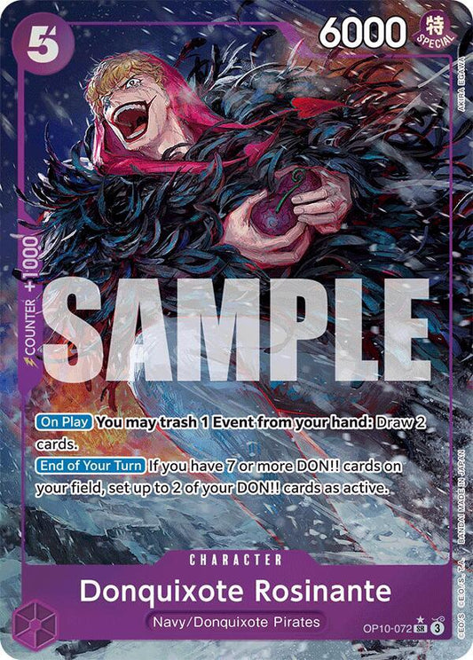 Donquixote Rosinante (Parallel Alternate Art) [OP10-072] OP10 - Royal Blood