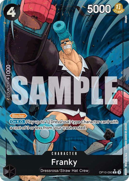 Franky (Parallel Alternate Art) [OP10-090] OP10 - Royal Blood
