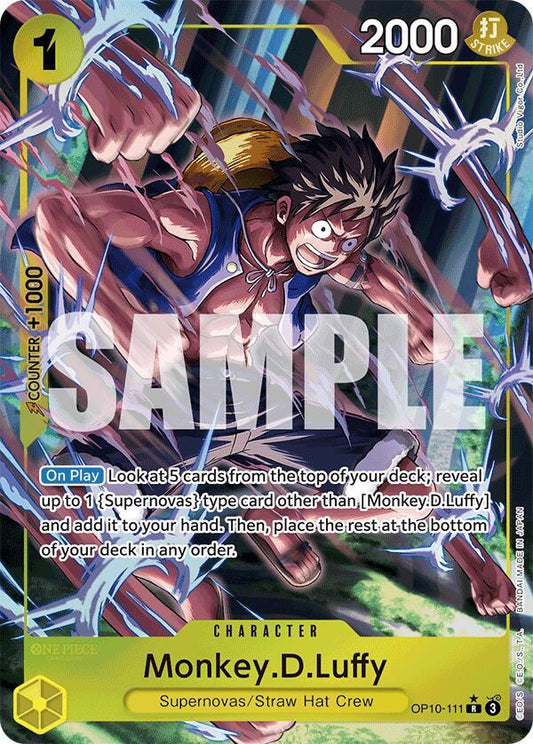 Monkey.D.Luffy (Parallel Alternate Art) [OP10-111] OP10 - Royal Blood