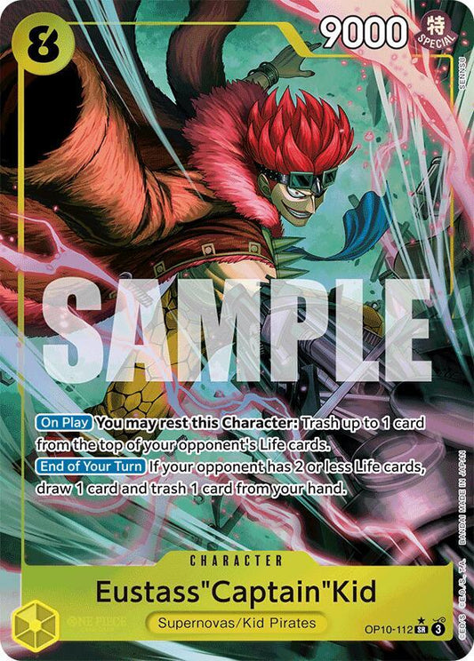 Eustass"Captain"Kid (Parallel Alternate Art) [OP10-112] OP10 - Royal Blood