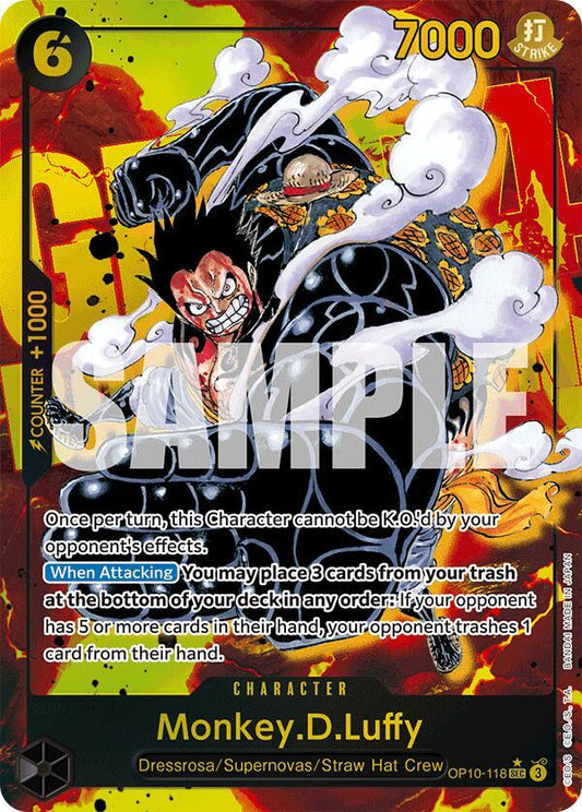 Monkey.D.Luffy (Parallel Alternate Art) [OP10-118] OP10 - Royal Blood