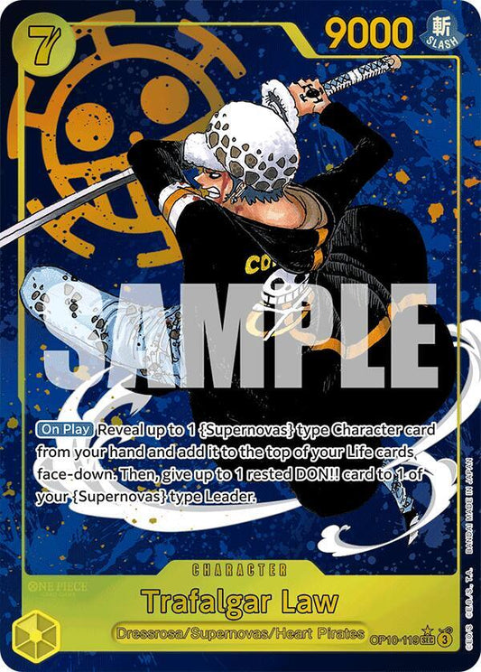 Trafalgar Law (Parallel Alternate Art) [OP10-119] OP10 - Royal Blood