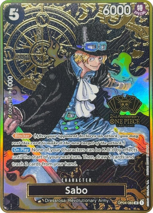 Sabo [OP04-083] Premium Card Collection - 2st Anniversary JP