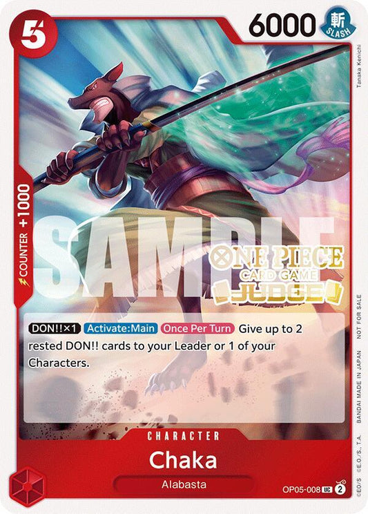 Chaka [OP05-008] Judge Pack Vol. 5