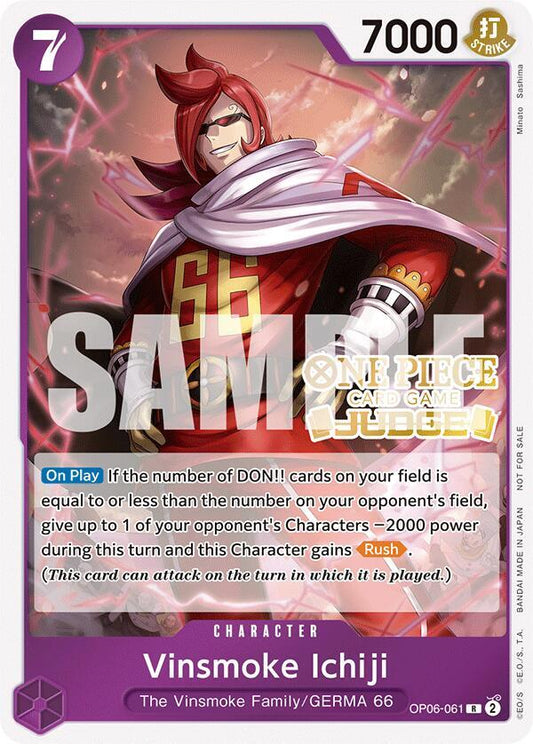Vinsmoke Ichiji [OP06-061] Judge Pack Vol. 5