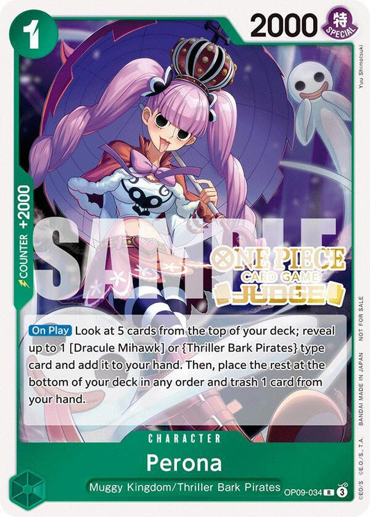 Perona [OP09-034] Judge Pack Vol. 5