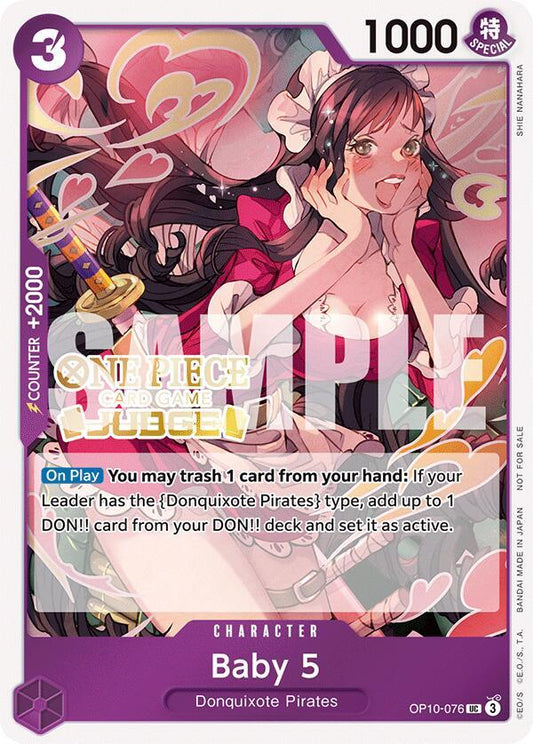Baby 5 [OP10-076] Judge Pack Vol. 5