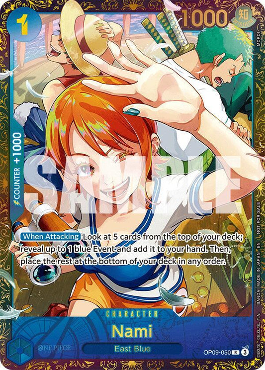 Nami [OP09-050] Championship 2025 Season 1 Top Prize Pack