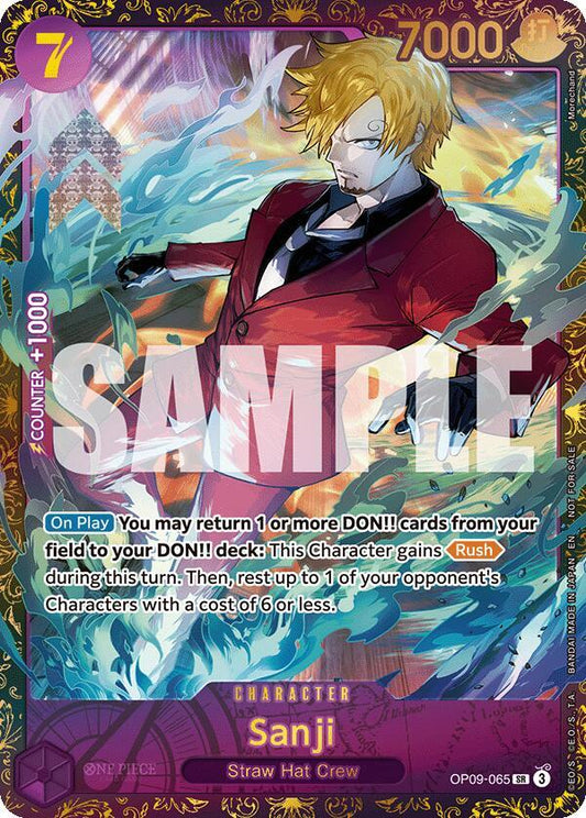Sanji [OP09-065] Championship 2025 Season 1 Top Prize Pack