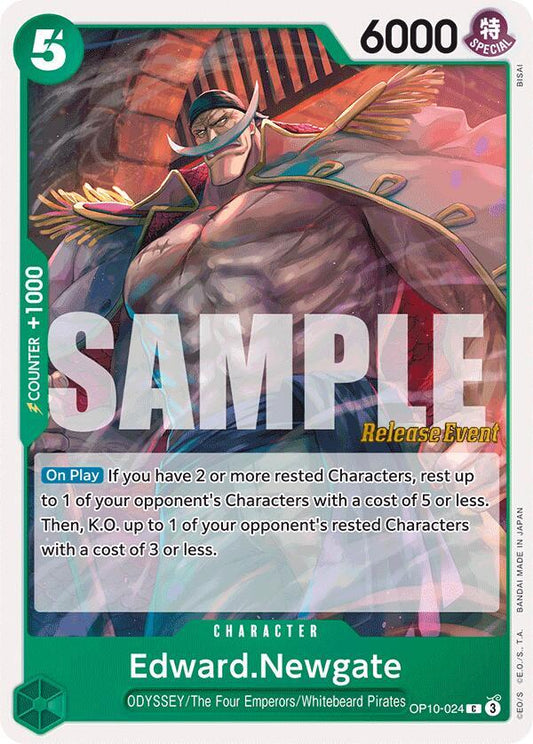 Edward.Newgate [OP10-024] OP10 Royal Blood - Pre-release Pack