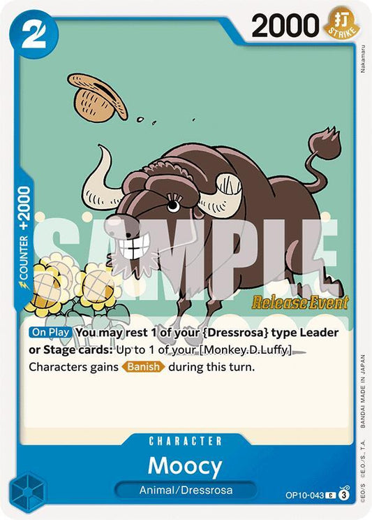 Moocy [OP10-043] OP10 Royal Blood - Pre-release Pack