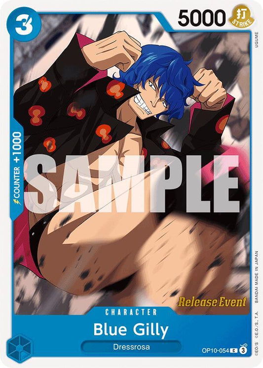 Blue Gilly [OP10-054] OP10 Royal Blood - Pre-release Pack