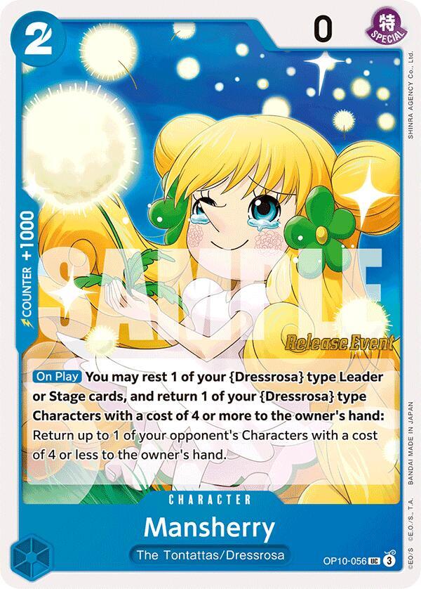Mansherry [OP10-056] OP10 Royal Blood - Pre-release Pack