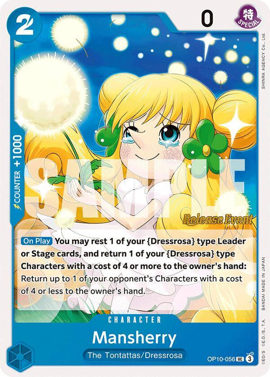Mansherry [OP10-056] OP10 Royal Blood - Pre-release Pack
